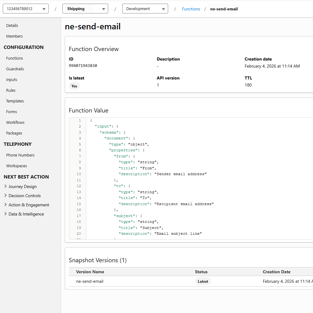 Nularian Configuration